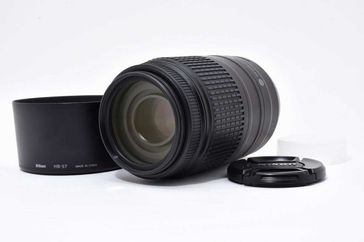 ★美品★ NIKON ニコン AF-S NIKKOR 55-300mm F4.5-5.6 G VR #K45-18