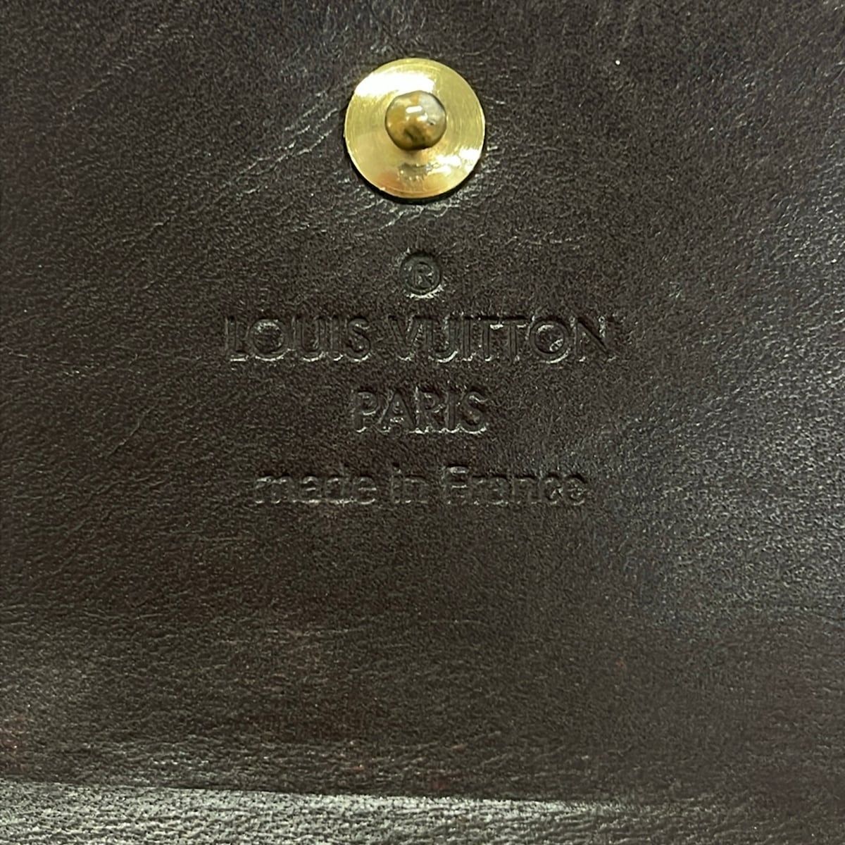 LOUIS VUITTON(ルイヴィトン) Wホック財布 モノグラムヴェルニ