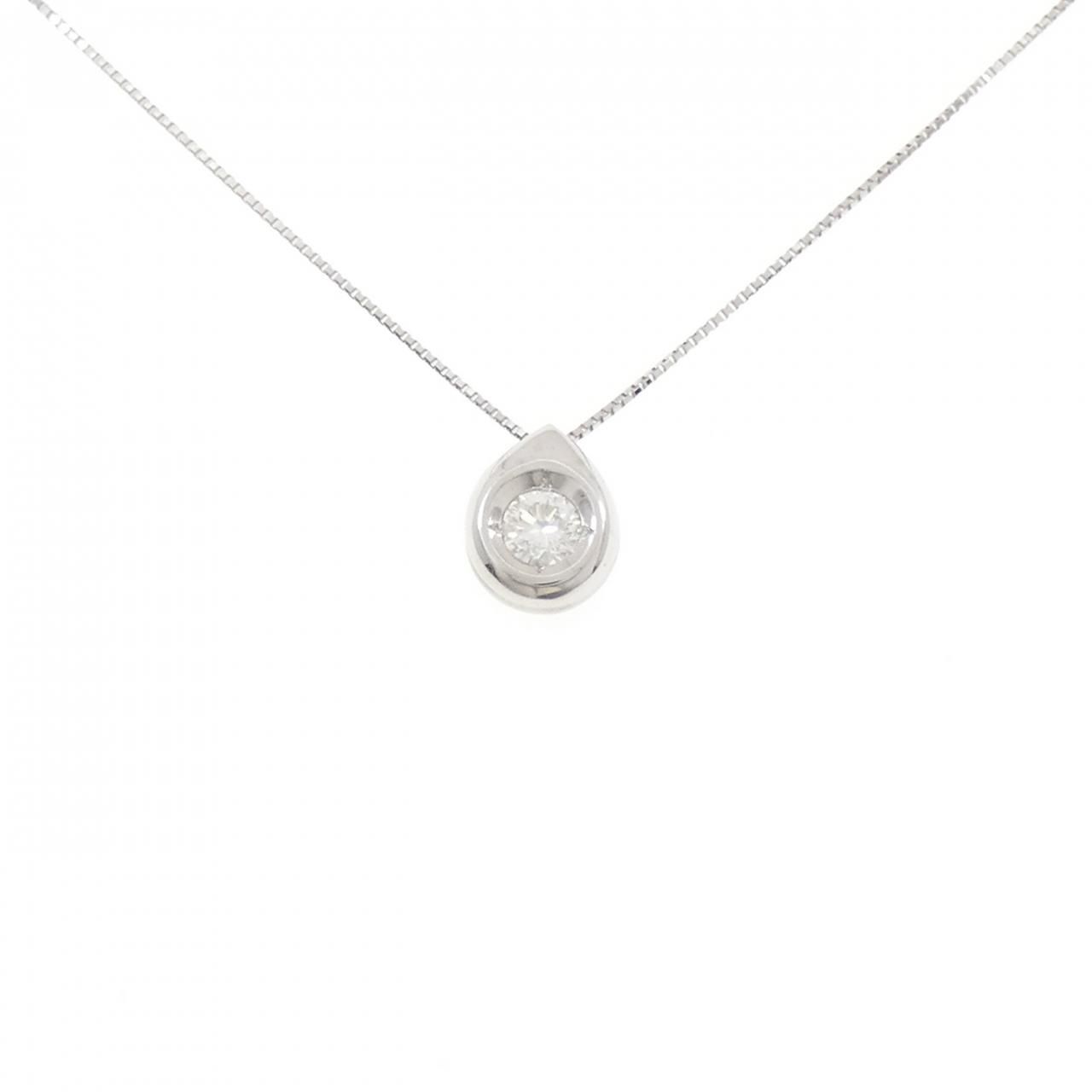 PT900/PT850 ダイヤモンド ネックレス 0.343CT