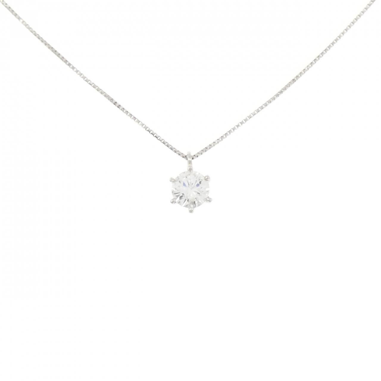 PT850 ソリティア ダイヤモンド ネックレス 0.503CT