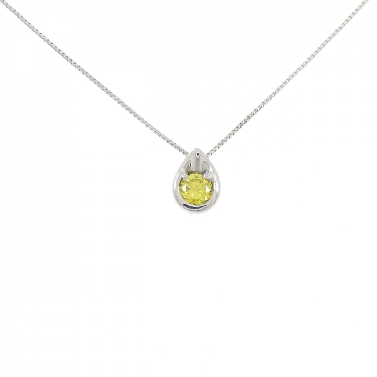 PT900/PT850 ダイヤモンド ネックレス 0.264CT