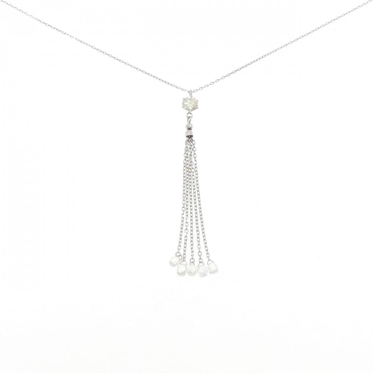 PT900/PT850 ダイヤモンド ネックレス 0.25CT