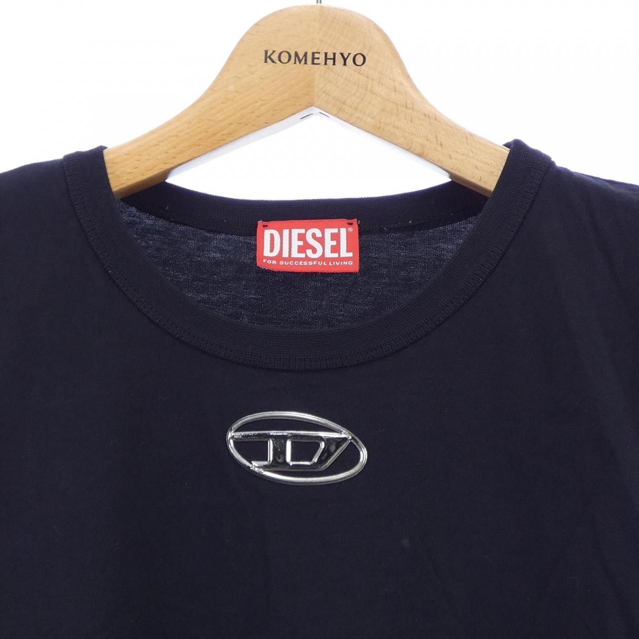 DIESEL ロゴ タンクトップ ノースリーブ T-BISCO-OD S T-BISCO-OD