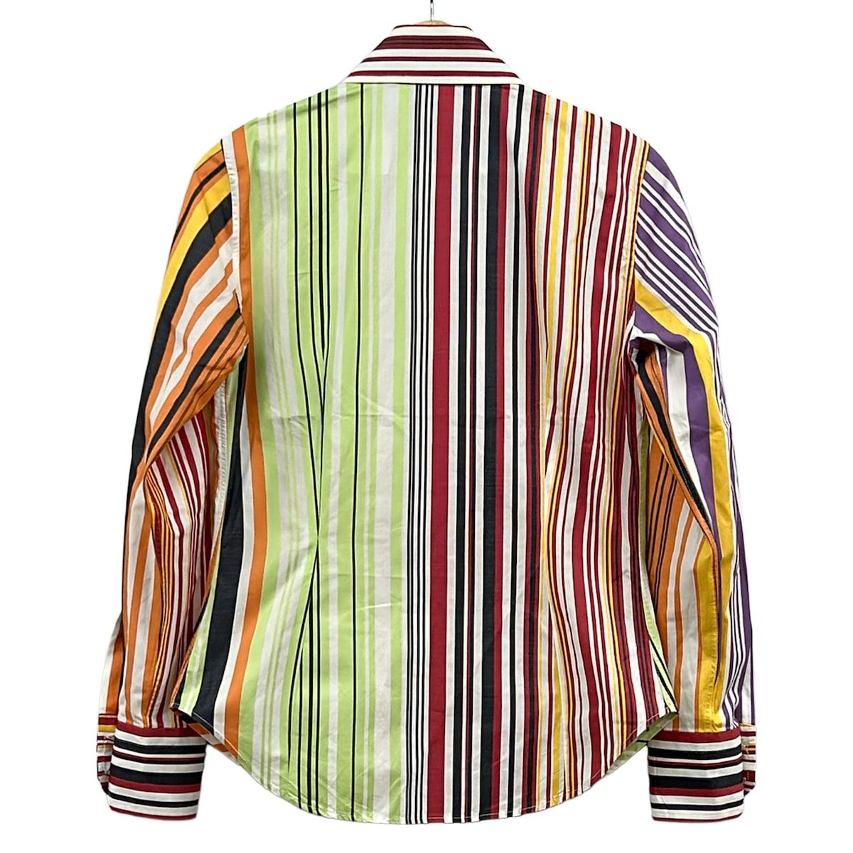 ETRO(エトロ) 長袖シャツブラウス サイズ42 M レディース美品 - レッド