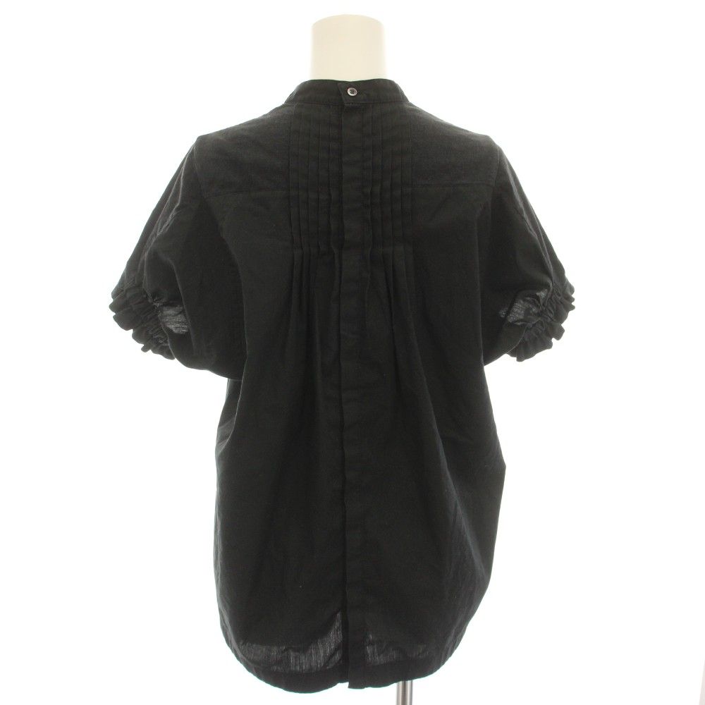 サカイ sacai カットソー ブラウス 半袖 2 黒 ブラック 18-04152 /YT