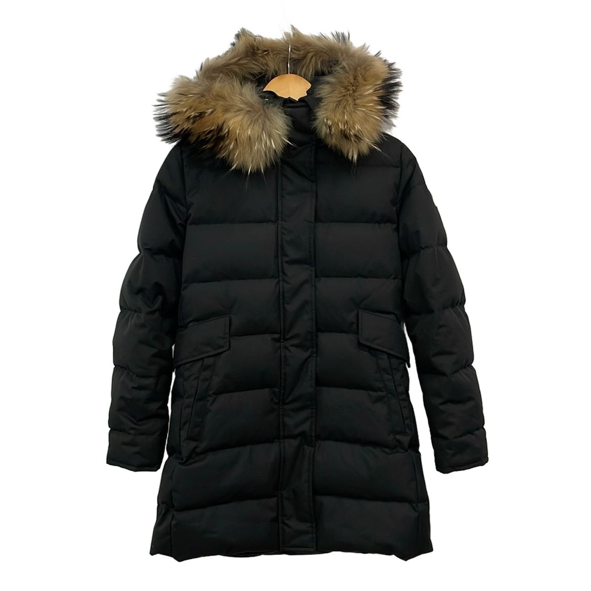 PYRENEX(ピレネックス) ダウンコート サイズ38 M レディース - 黒 長袖 