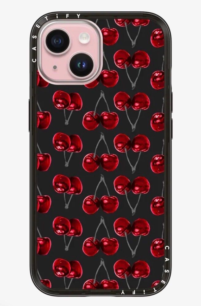 CASETiFY iPhone 15 クリア MagSafeケース Red Fruity - メルカリ