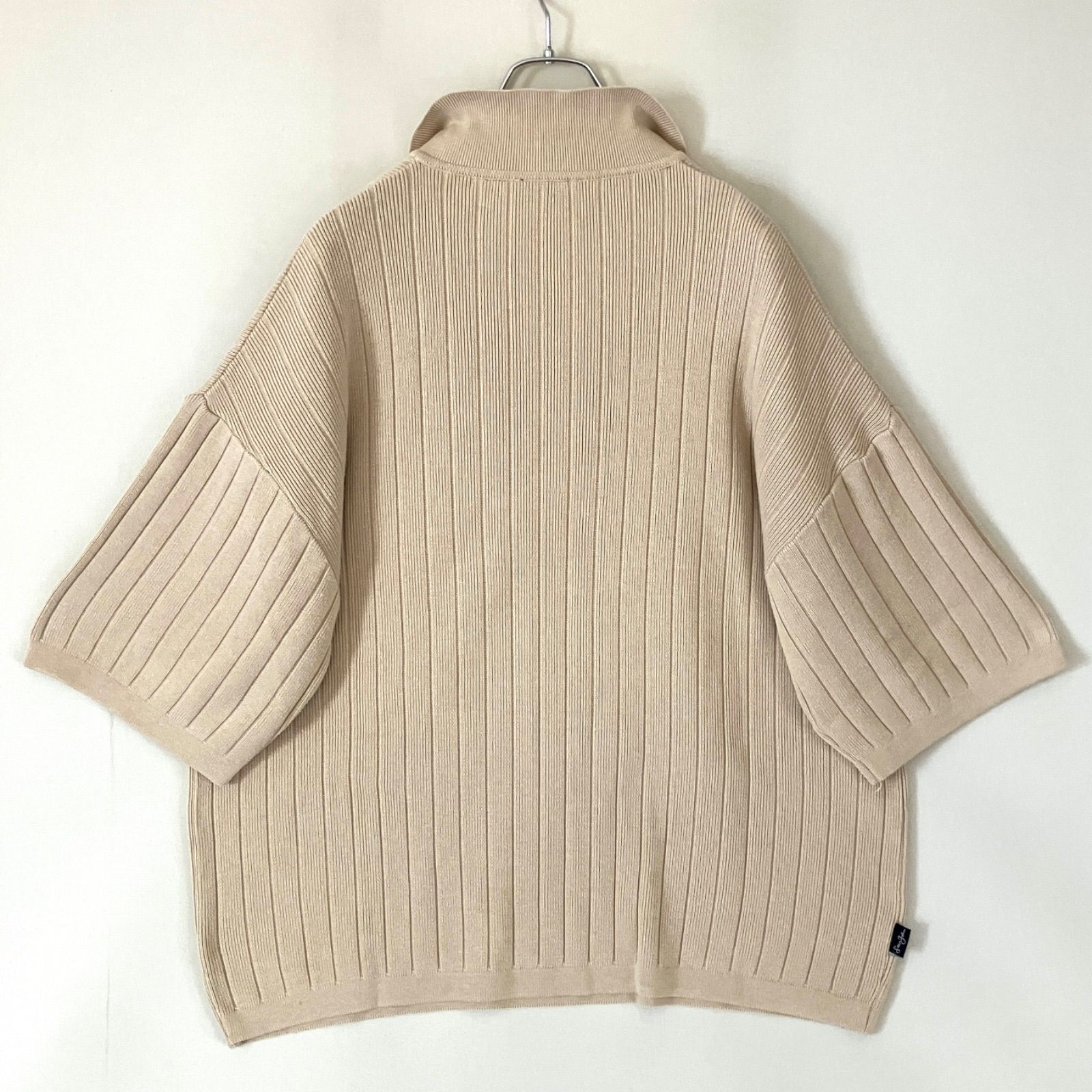 ショーンジョン ボーダー 半袖 ポロシャツ 古着 00s archive y2k Y2K☆ショーンジョン Sean John☆アクリルコットンニットポロシャツ