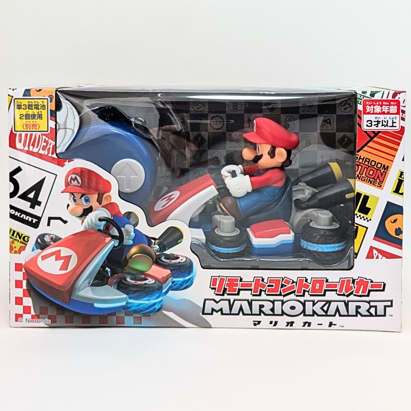 未開封】 リモートコントロールカー マリオカート コントローラー付 