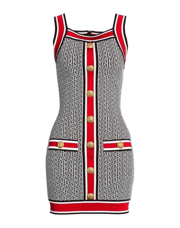 バルマン レディース トップス ワンピース BALMAIN Black ブラック 153,900円