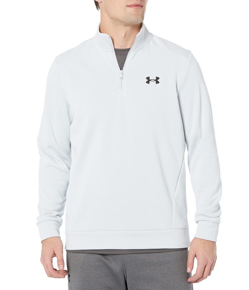 アンダーアーマー メンズ アウター パーカー・スウェット フリース Under Armour Fleece 14 Zip Halo GrayBlack ブラック