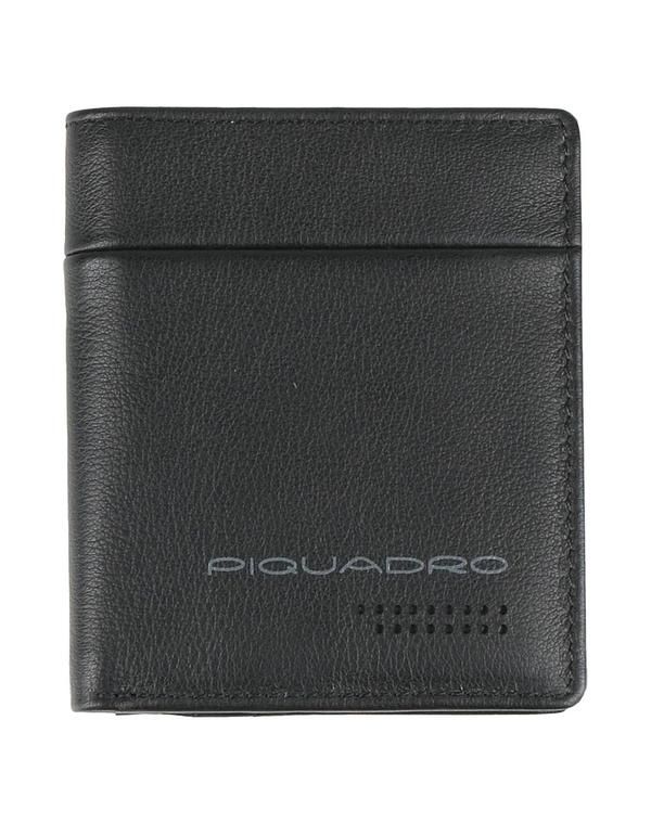 ピクアドロ メンズ アクセサリー 財布 PIQUADRO Black ブラック