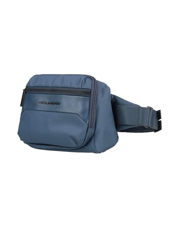 ピクアドロ メンズ バッグ ウエストポーチ PIQUADRO Navy ネイビー