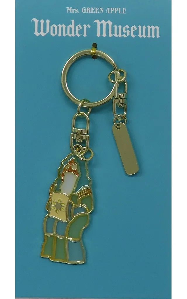 中古】キーホルダー Mrs. GREEN APPLE Wonder Museum ステンドグラス