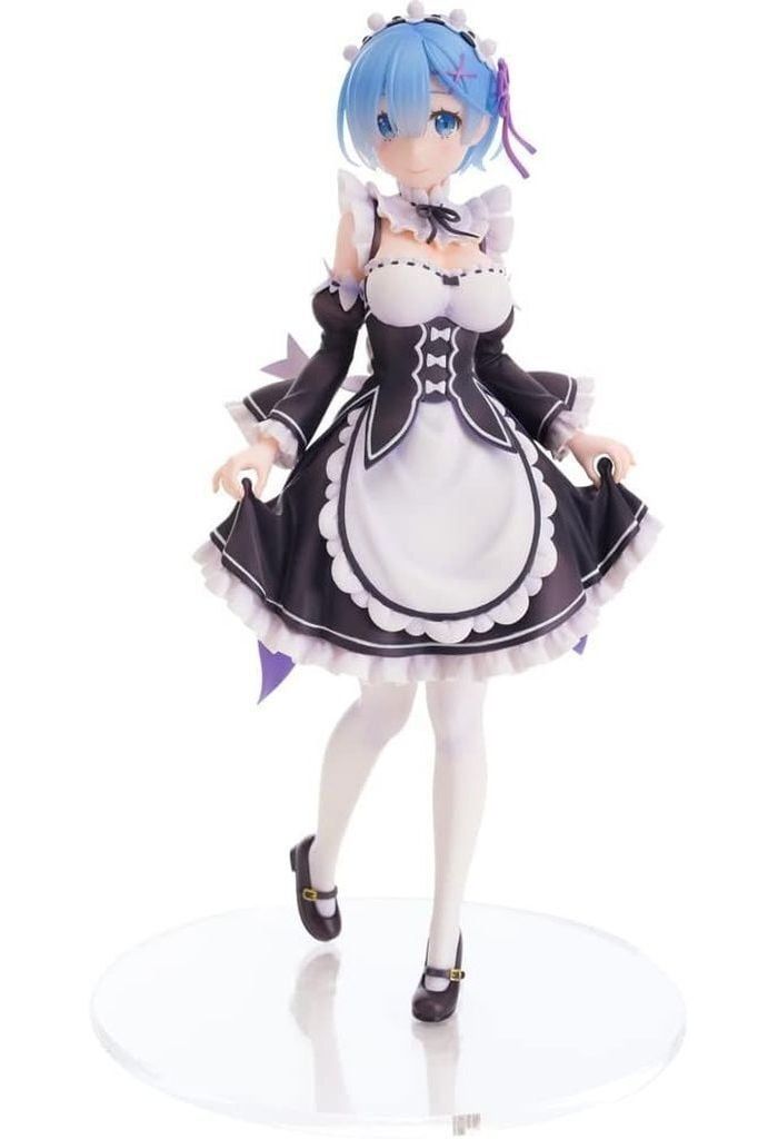 【中古】フィギュア レム 「Re：ゼロから始める異世界生活」 1/7 プラスチック製塗装済み完成品 GOODSMILE ONLINE SHOP限定