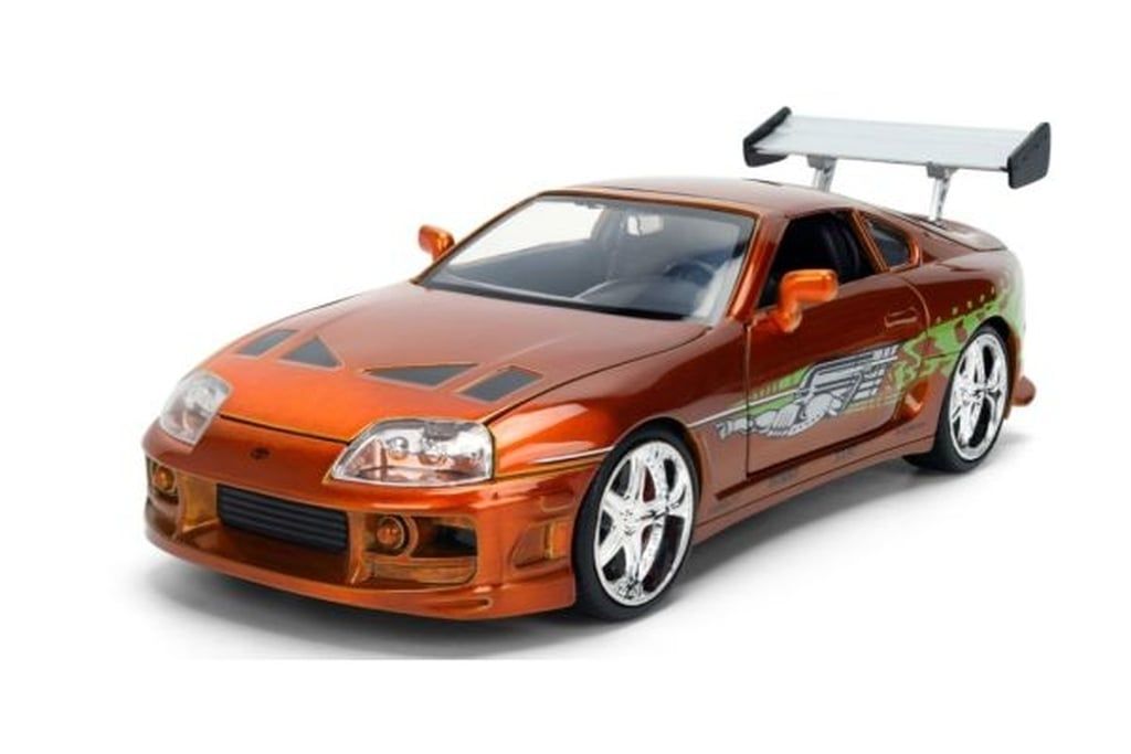 【新品】ミニカー 1/24 トヨタ スープラ (ブライアン) ブラッシュ仕上げ 「ワイルド・スピード」 [JADA37703]