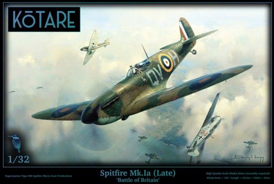 1/32 スピットファイア Mk.Ia 後期型 バトル・オブ・ブリテン