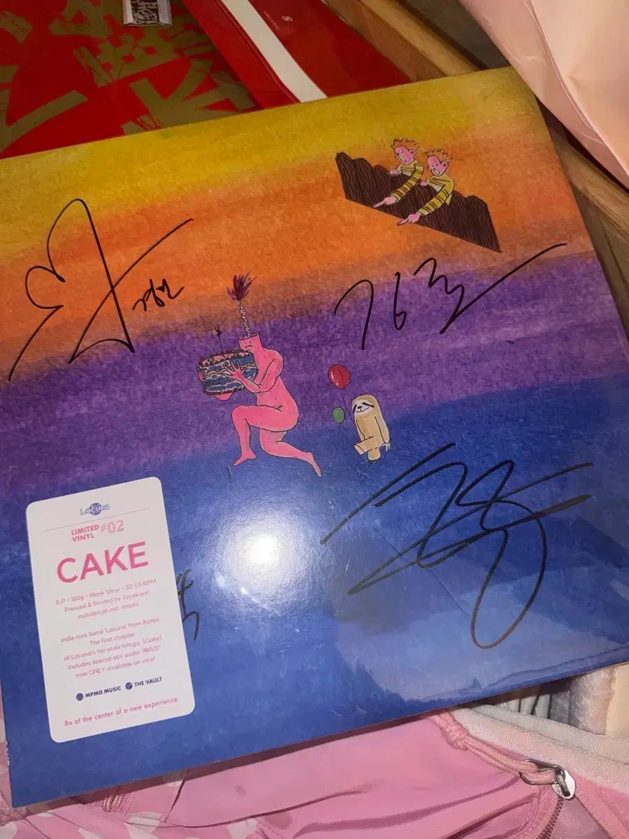 ラクーナ cake サイン Lp