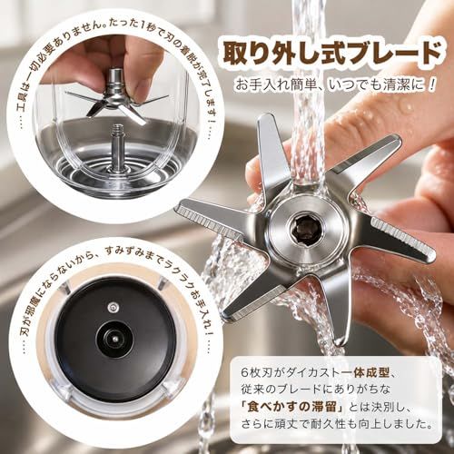 スープメーカー 1秒刃着脱 豆乳メーカー 自動調理ポット ヨーグルト
