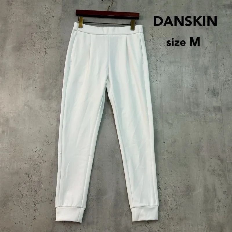 DANSKIN ダンスキン M GREENWAY JOGGER SWEAT PANTS ホワイト ジョガー