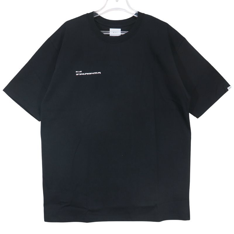 新品 WTAPS ダブルタップス 22SS W Lab TEE 221PCDT-ST01S ラボ Tシャツ ブラック ショートスリーブ カットソー サイズ05(XXL) Julk