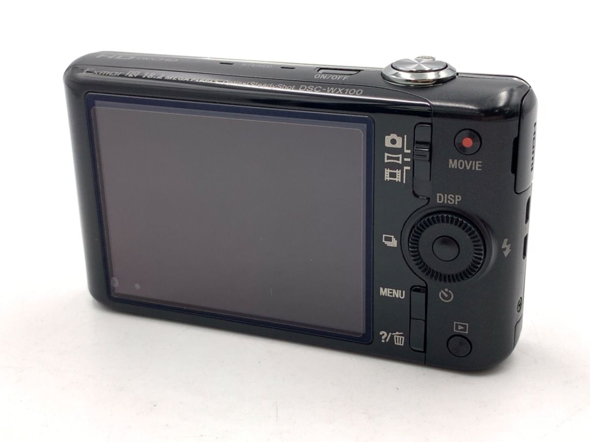 中古】 【並品】 ソニー Cyber-shot DSC-WX100 B ブラック - メルカリ