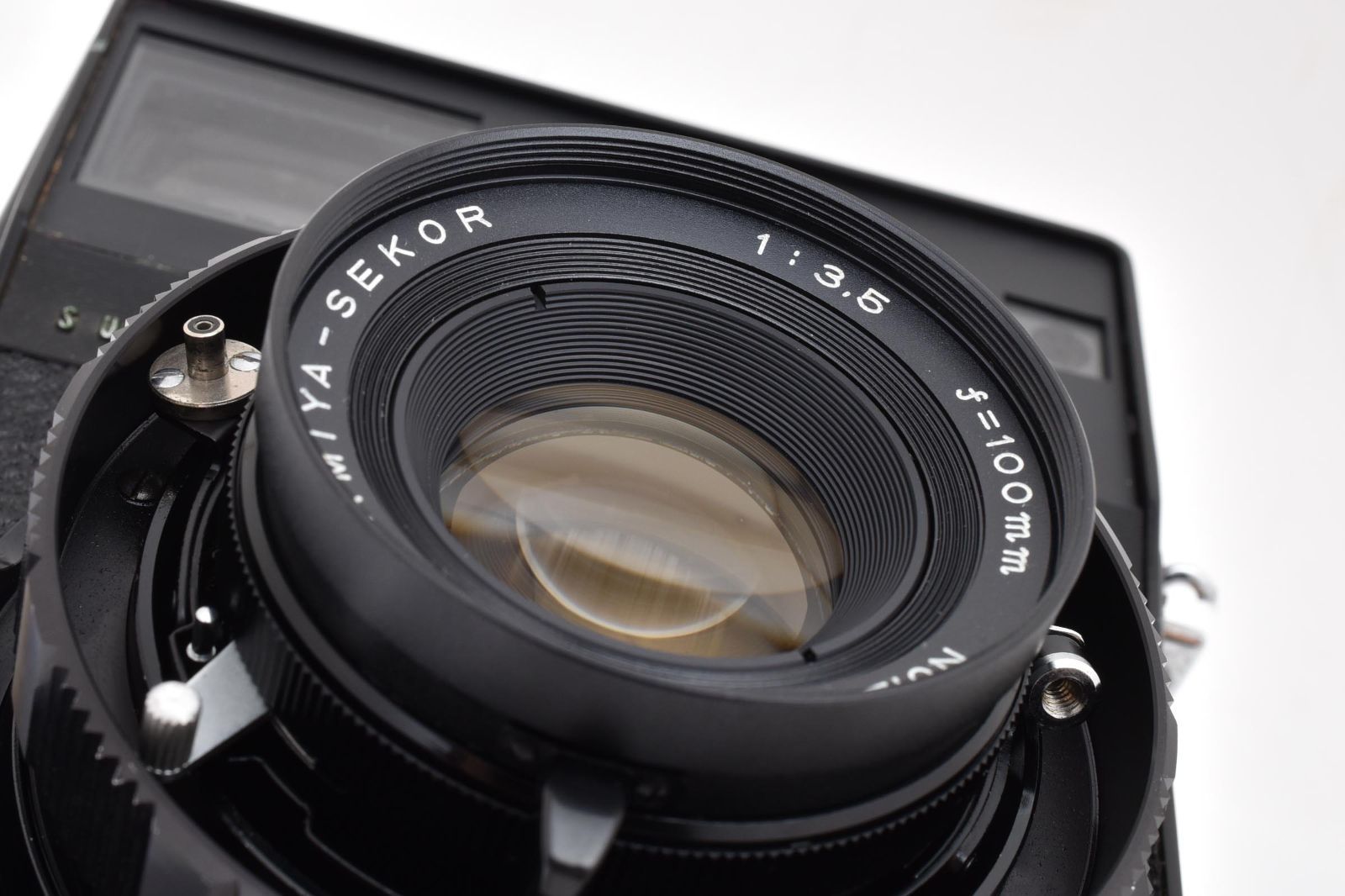 ☆良品☆ マミヤ MAMIYA Super 23 ブラック 100mm F3.5 現状品#2336