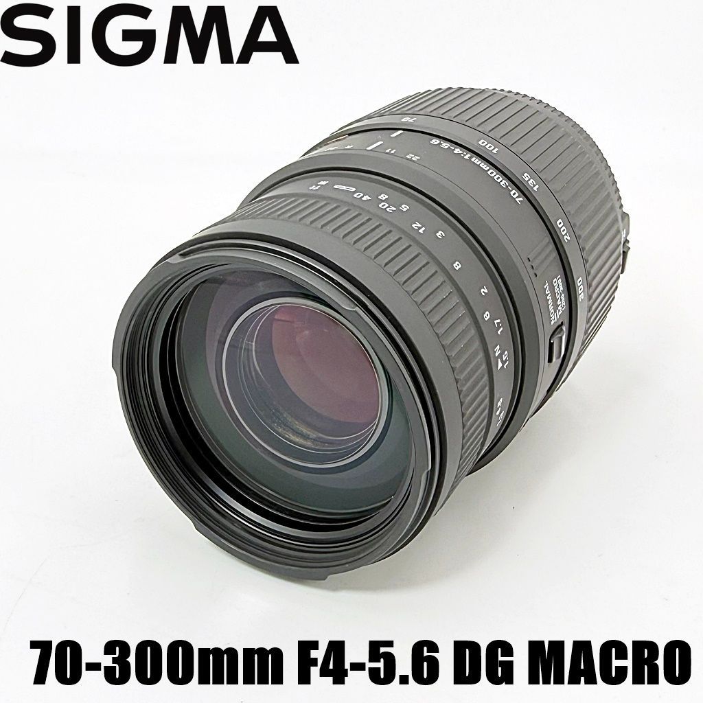 カメラ シグマ SIGMA 70-300mm F4-5.6 DG MACRO ニコン用 望遠ズーム
