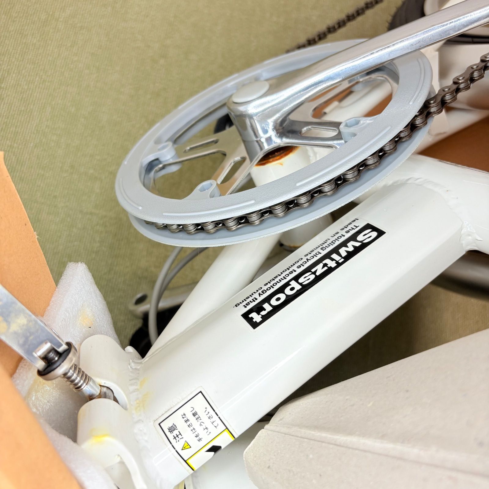 新品・未使用】Switzsport 16インチ 折りたたみ自転車 SW-RX16N 工具