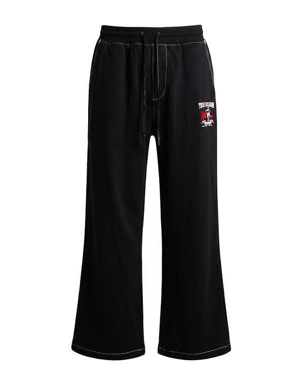 トゥルーレリジョン メンズ ボトムス カジュアルパンツ スウェットパンツ TRUE RELIGION Black ブラック