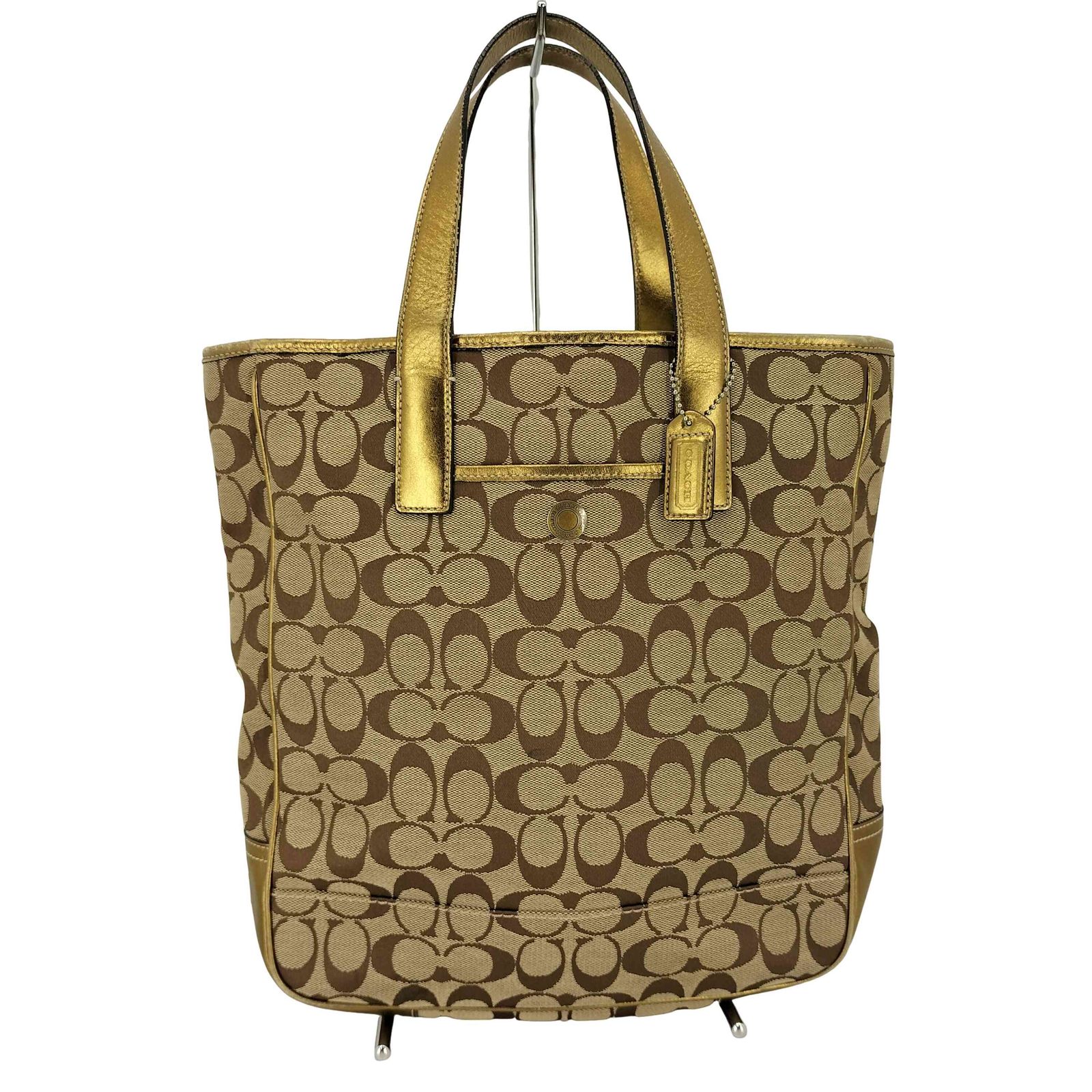シグネチャー柄ハンドバッグ　COACH コーチ　トートバッグ コーチ COACH シグネチャー トートバッグ signature tote bag