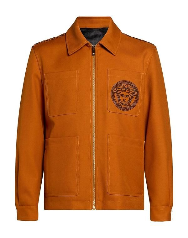 VERSACE ブルゾン ヴェルサーチ ジャケット メンズ ヴェルサーチェ 