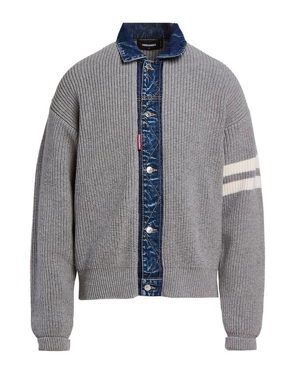 ディースクエアード メンズ アウター カーディガン DSQUARED2 Gray グレー