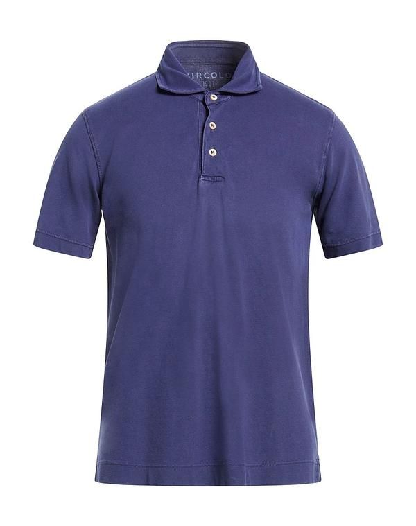チルコロ 1901 メンズ トップス ポロシャツ CIRCOLO 1901 Purple パープル