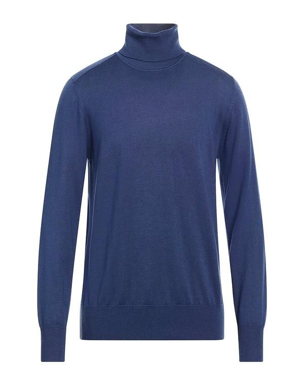 パトリツィア ペペ メンズ アウター ニット・セータートルネック PATRIZIA PEPE Navy ネイビー