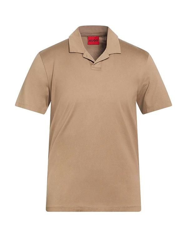 フューゴ メンズ トップス ポロシャツ HUGO Khaki カーキ