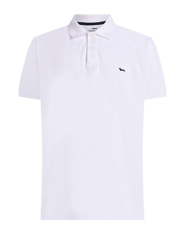 ハーモント ブレイン メンズ トップス ポロシャツ HARMONT BLAINE White ホワイト