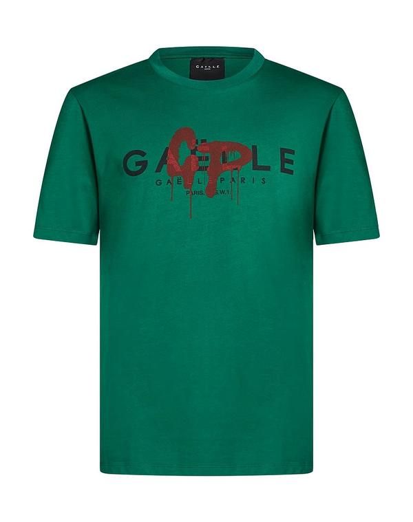 ガレパリ メンズ トップス Tシャツ GALLE Paris Green グリーン