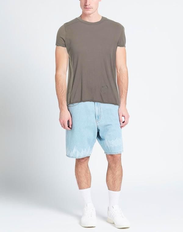 ダークシャドウ バイ リックオウエンス メンズ トップス Tシャツ DRKSHDW by RICK OWENS Khaki カーキ ダークシャドウ バイ リックオウエンス メンズ トップス Tシャツ DRKSHDW by RICK OWENS Khaki カーキ