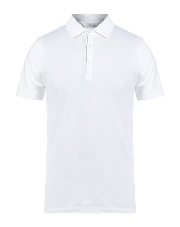 ベルウッド メンズ トップス ポロシャツ BELLWOOD White ホワイト
