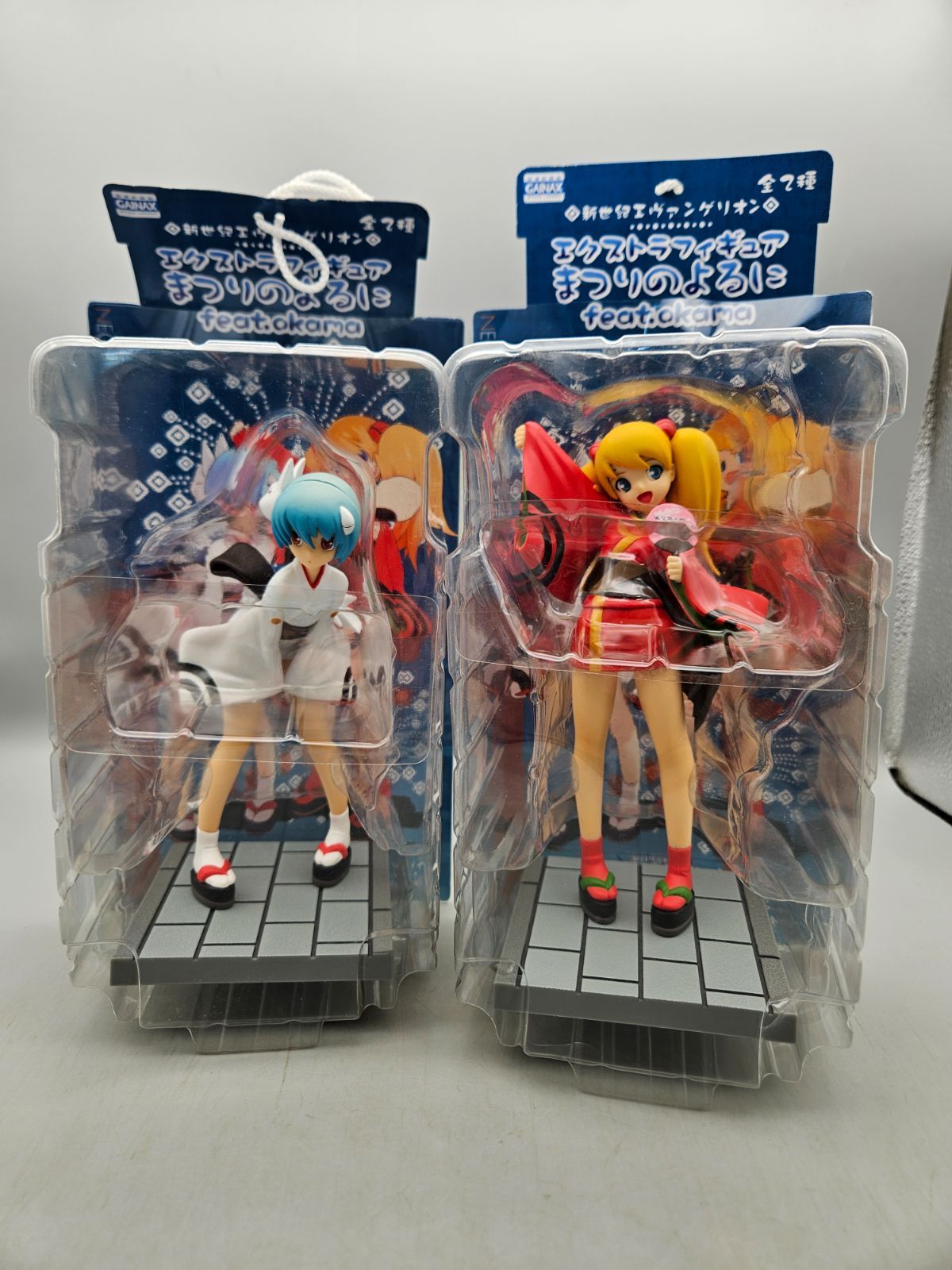 エヴァンゲリオン アスカ エクストラフィギュア feat.okama 未開封品】全2種 新世紀エヴァンゲリオン エクストラフィギュア