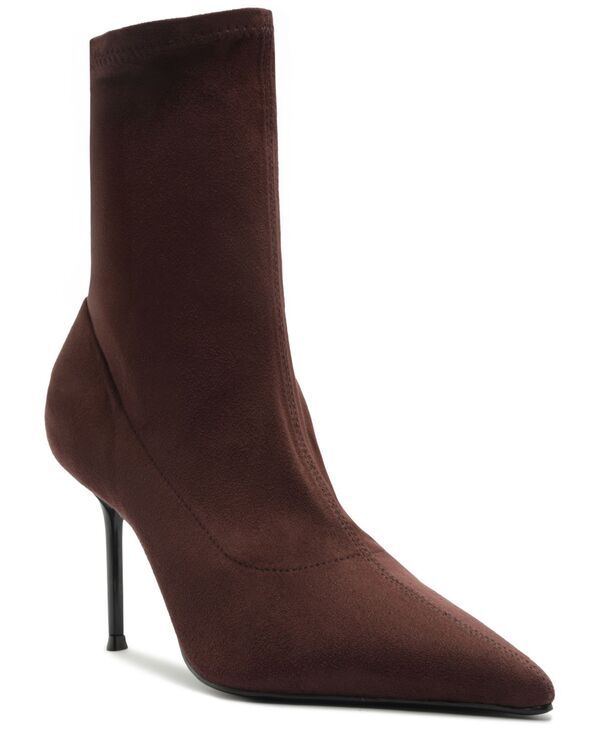 シュッツ レディース シューズ パンプス ブーツ Schutz Womens Colette High Stiletto Dress Booties Brown ブラウン