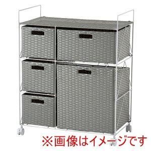 【新品・2営業日で発送】HAGIHARA 萩原 ランドリー(グレー) RAN-2458GY 北海道、沖縄、離島配送不可 9,360円