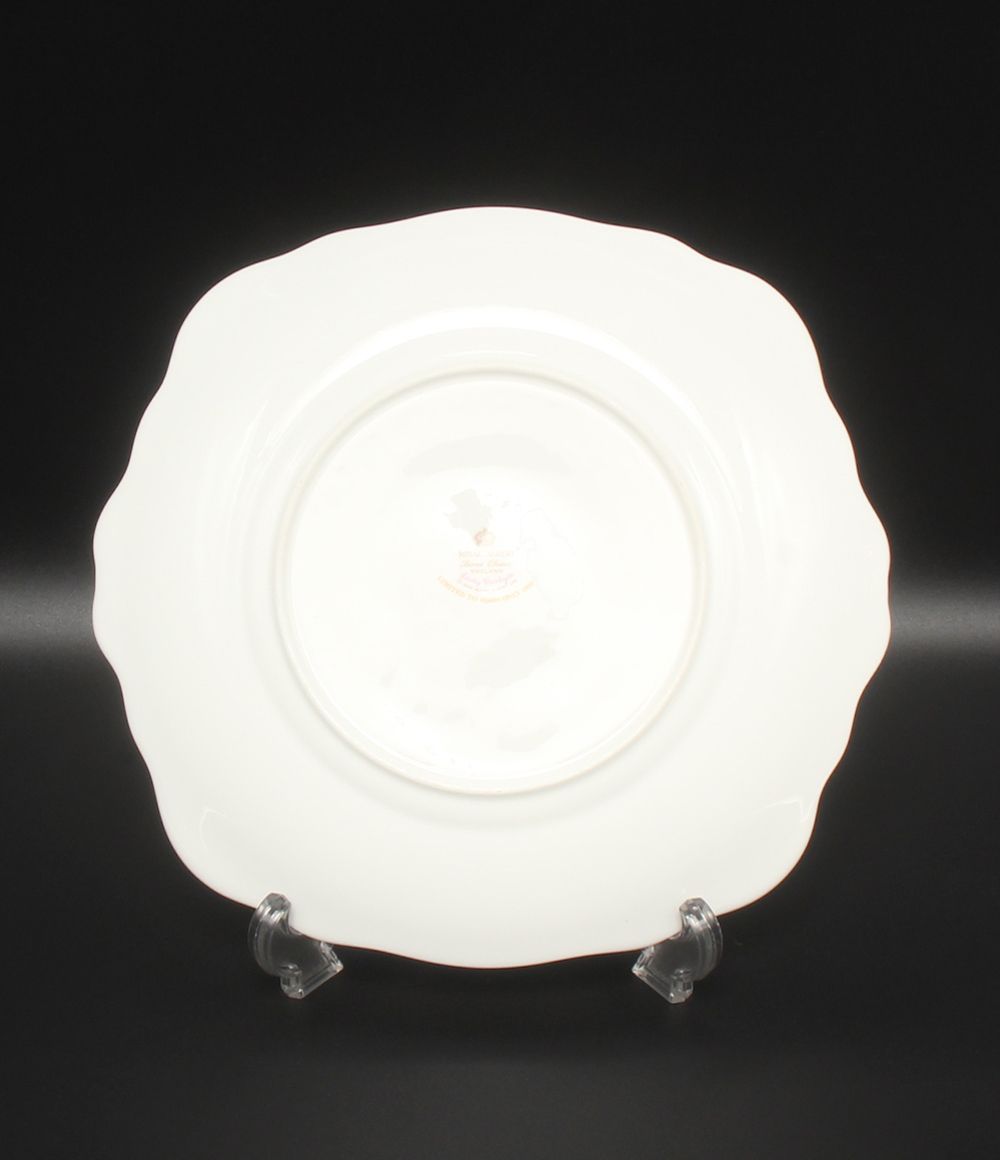 ロイヤルアルバート スクエアプレート 皿 25cm レディカーライル ROYAL