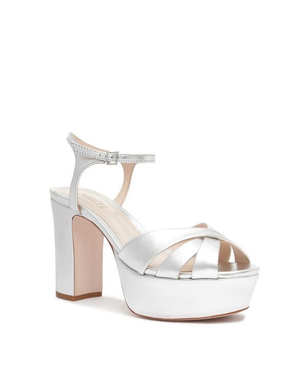 シュッツ レディース シューズ サンダル プラットフォーム Schutz Womens Keefa Platform Sandals Silver シルバー
