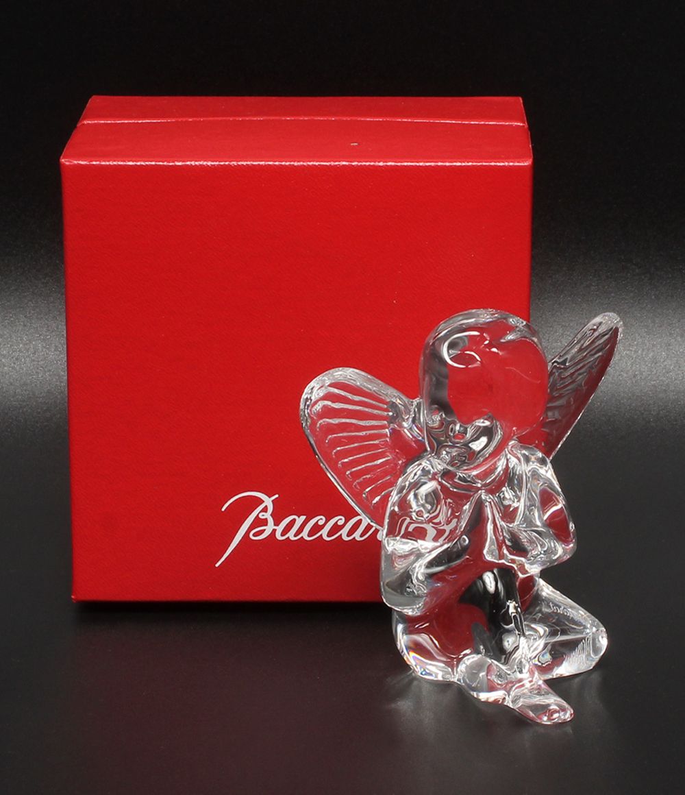 美品 バカラ 置物 オブジェ 天使 エンジェル Baccarat - メルカリ