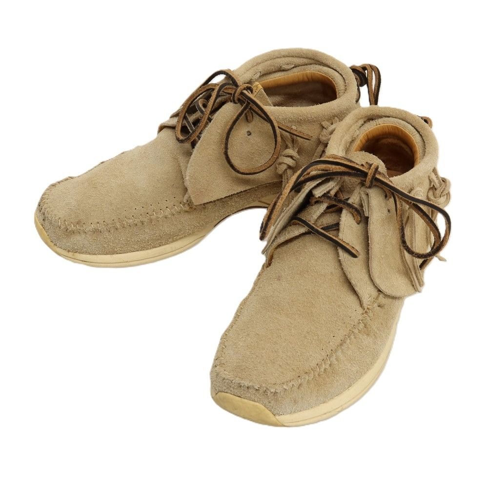 中古】ビズビム VISVIM スエード モカシン ベージュ【サイズUS9.5