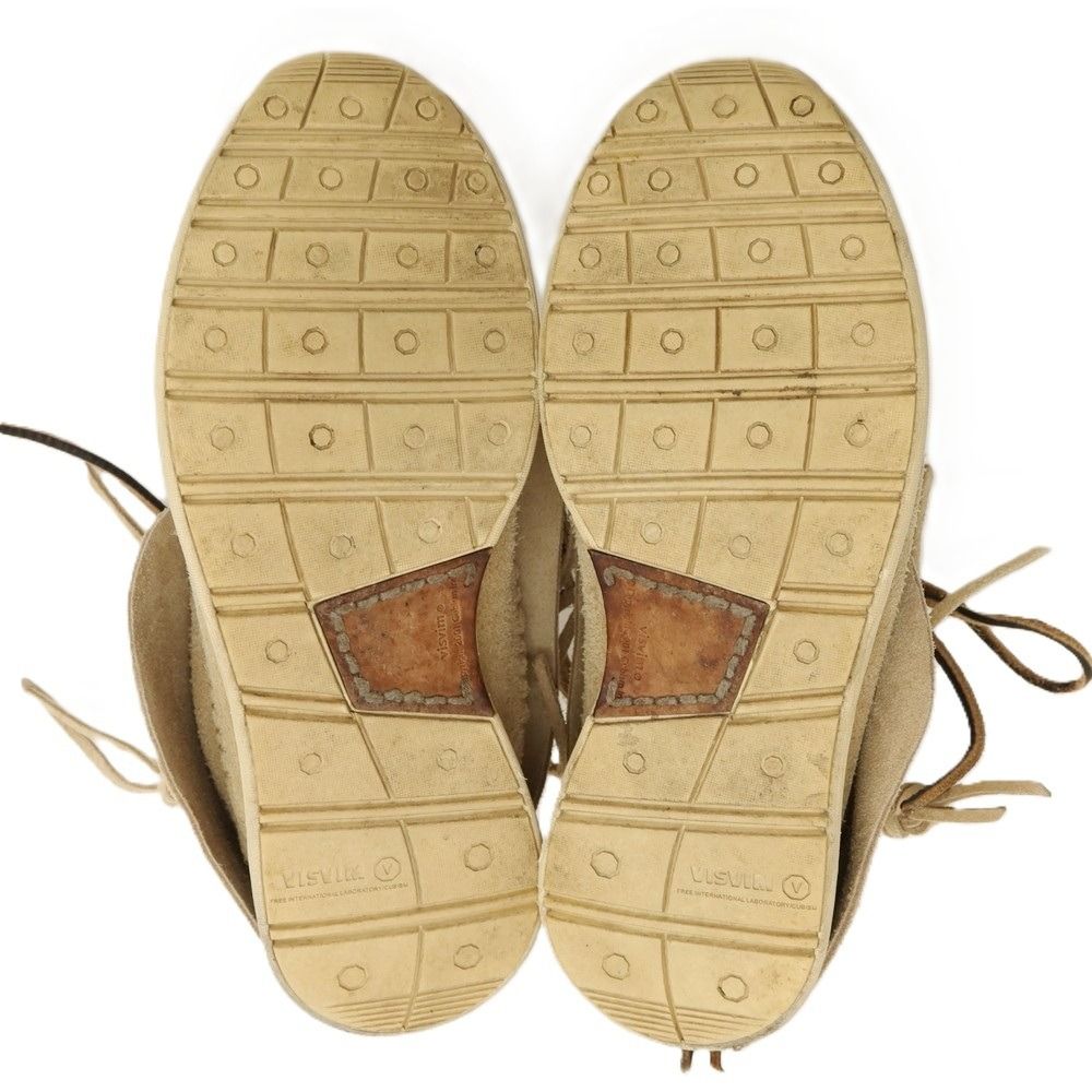 中古】ビズビム VISVIM スエード モカシン ベージュ【サイズUS9.5