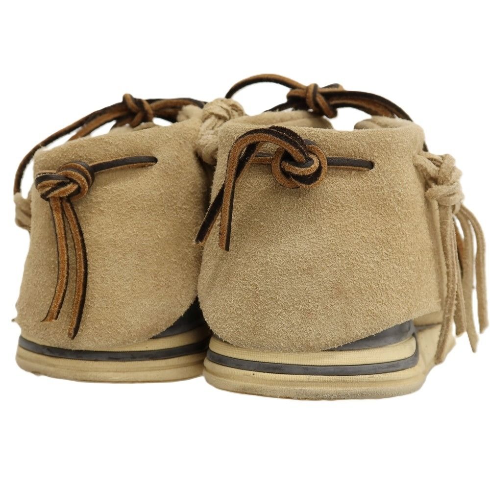 中古】ビズビム VISVIM スエード モカシン ベージュ【サイズUS9.5