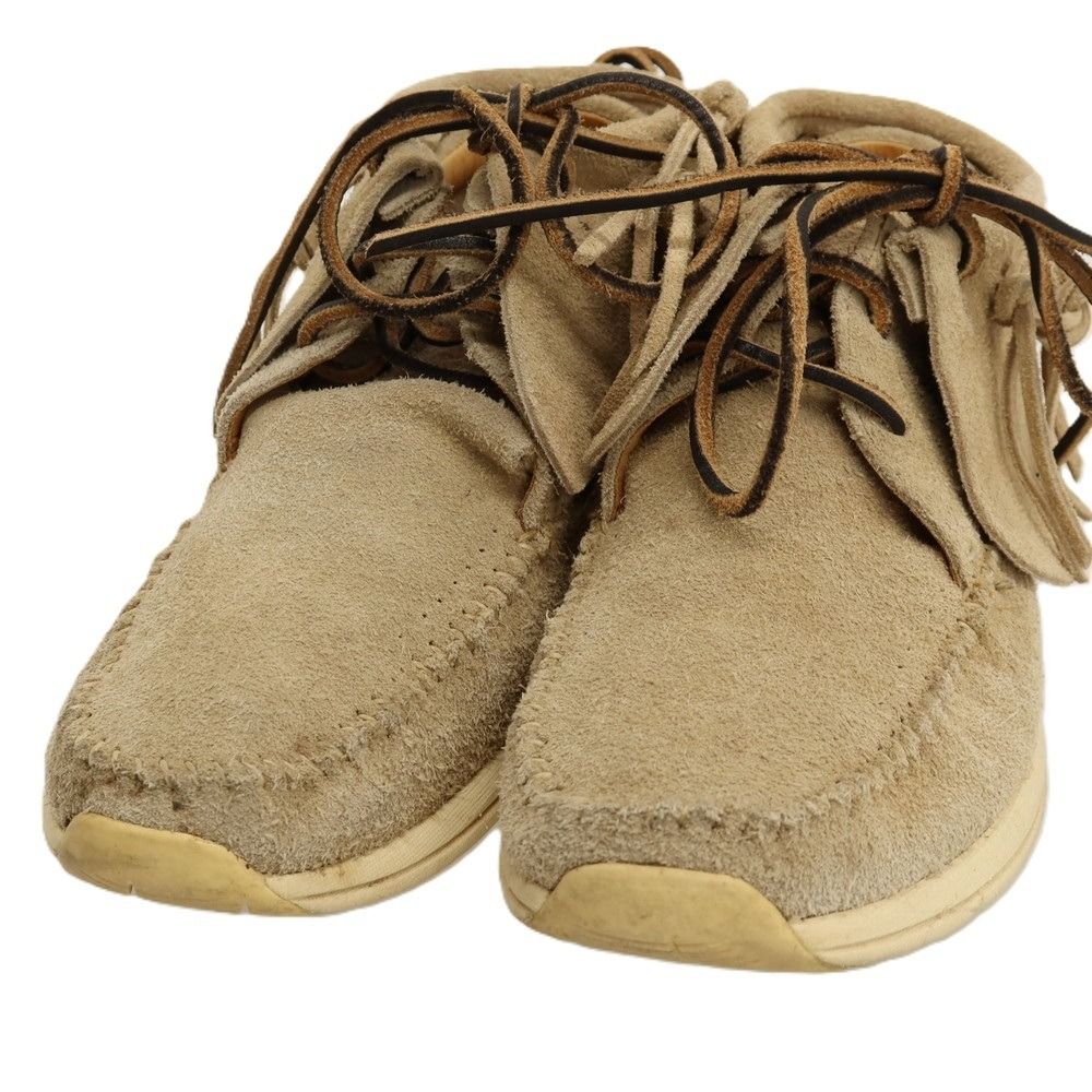 中古】ビズビム VISVIM スエード モカシン ベージュ【サイズUS9.5